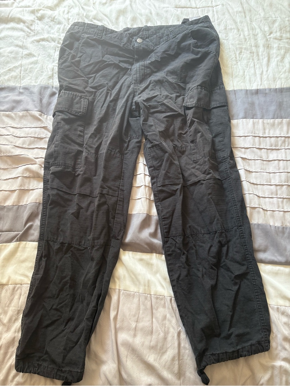 Carhaart Black Cargo Pants - Lightweight Utility Style